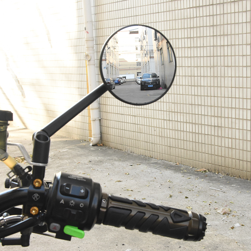 Suitable for No. 9 calf u2/u + B 009 UBE electric car motorcycle modified carbon fiber rearview mirror reflector