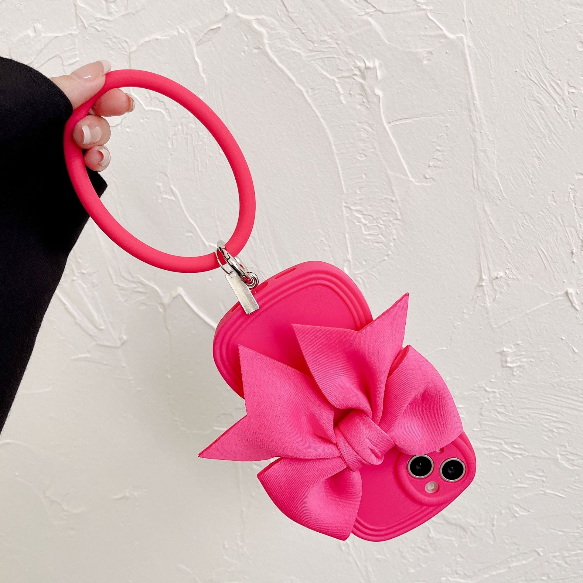Handyhülle Mit Schleife Und Wellenrand Für Damen_voghion.com
