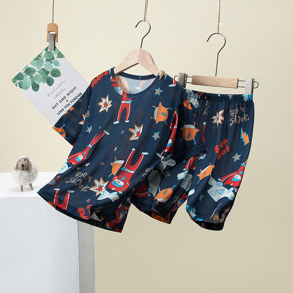 Summer silk shorts for men and women