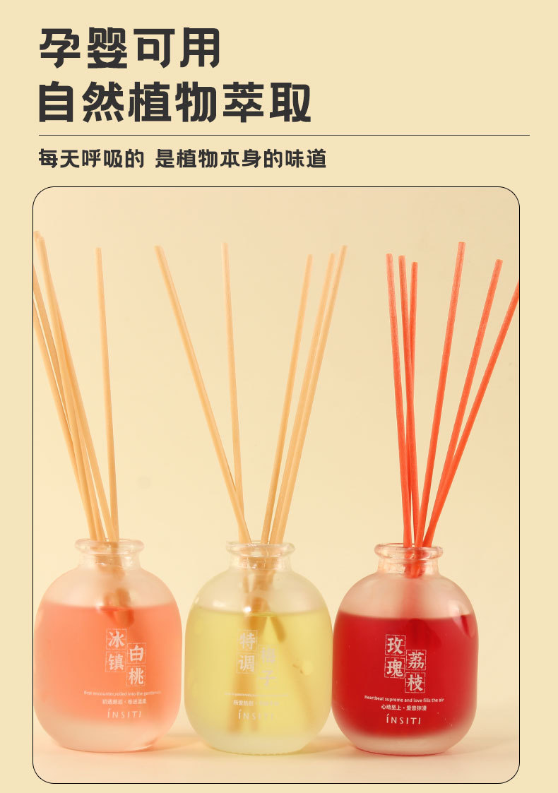 果酒微醺无火香薰精油室内空气净化清新香氛香水挥发棒留香摆件详情4