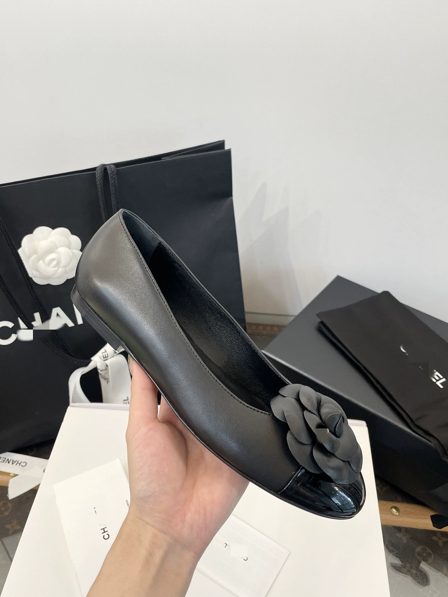Горный чай, обувь для отдыха, европейский стиль, стиль Chanel, с цветочным узором
