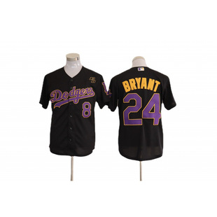 Los Angeles Dodgers No. 8#24 Embroidered Baseball Jersey Baseball Suit Men's and Women's Loose Short-Sleeved T-Shirt Competition Sweatshirt