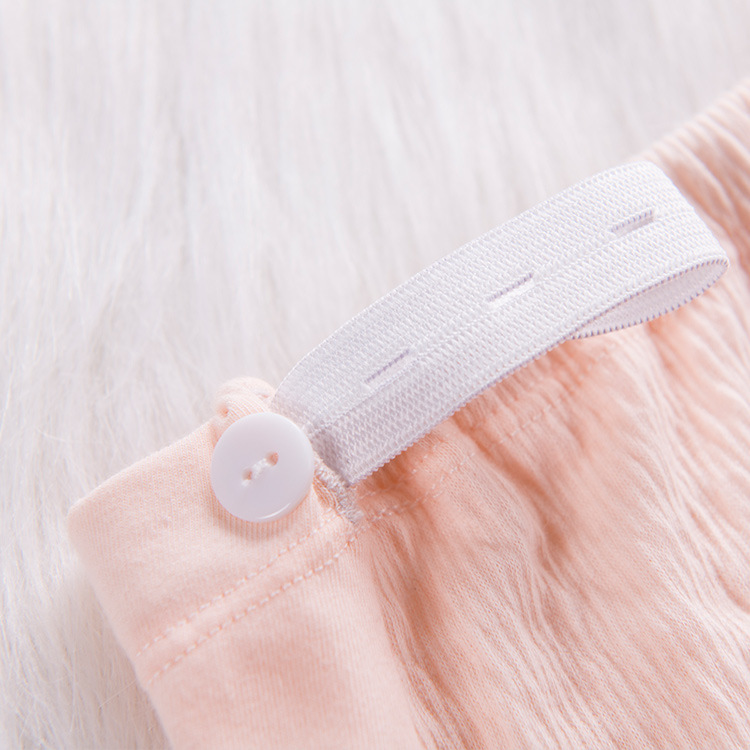 Chaiting Maternity Pajama Set High-Waist Cotton Pregnancy Shorts Pink Adjustable Women's Lingerie Manufacturer Wholesale