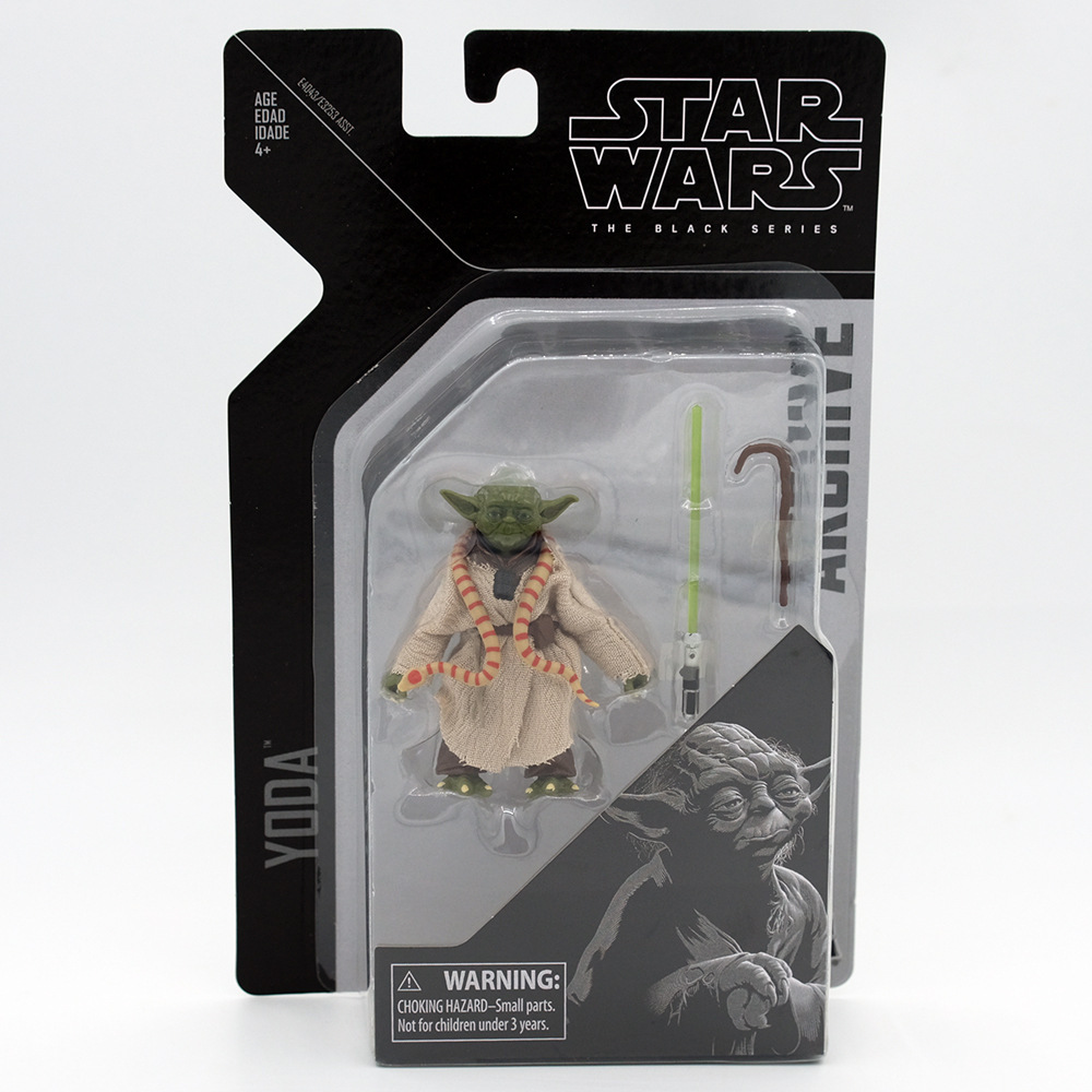 Star Wars 3,75 pulgadas Black Warrior Clone Doll Storm Soldier White Soldier 30 Aniversario Juguete modelo a mano