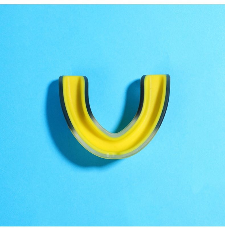 Boxing Sanda Protector de dientes, frenillos, canastas de pies, fila de karate, lucha, toallitas termoplásticas, toallitas deportivas de una cara para adultos