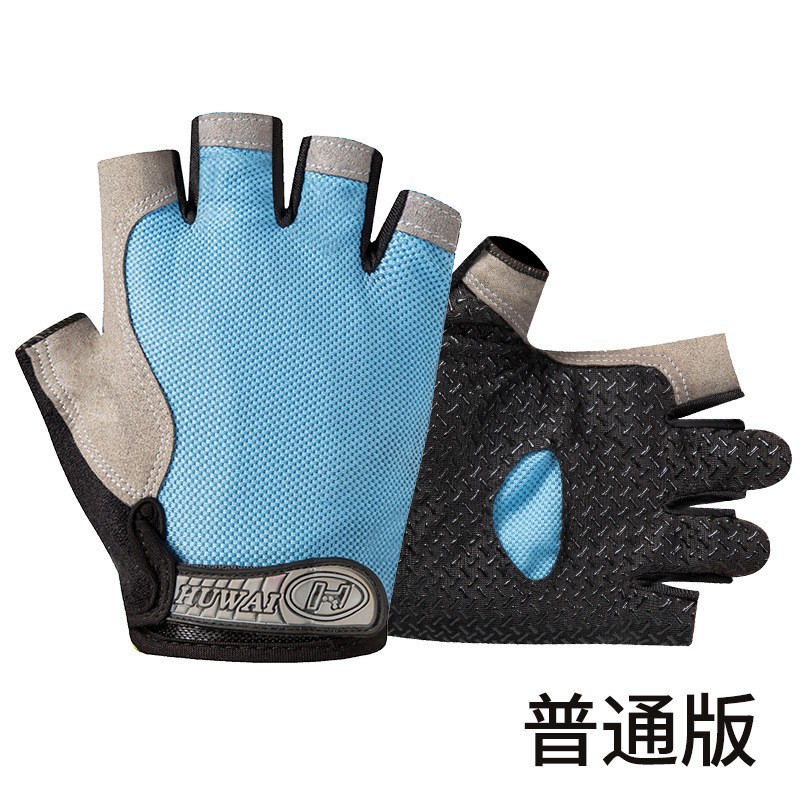 Protección solar medio dedo guantes hielo seda manicura hombres y mujeres delgada primavera y verano transpirable al aire libre equitación guantes de fuga de dedo