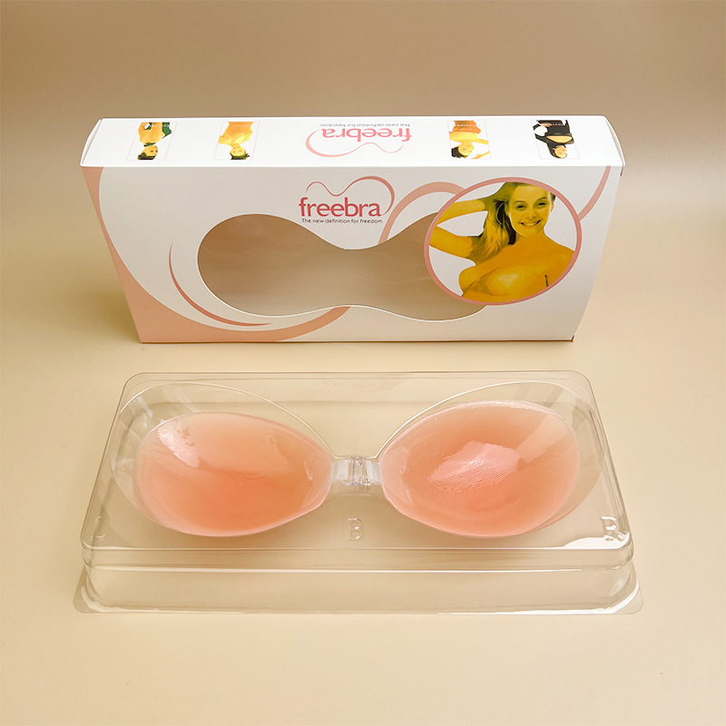 Sujetador invisible de silicona al por mayor de fábrica 4 veces sujetador de boda de Lala de silicona engrosada tridimensional