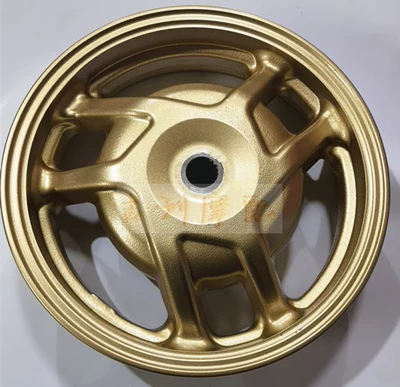 Motorcycle wheel hub – 12inch Wheel Rim - rear-wheel-golden