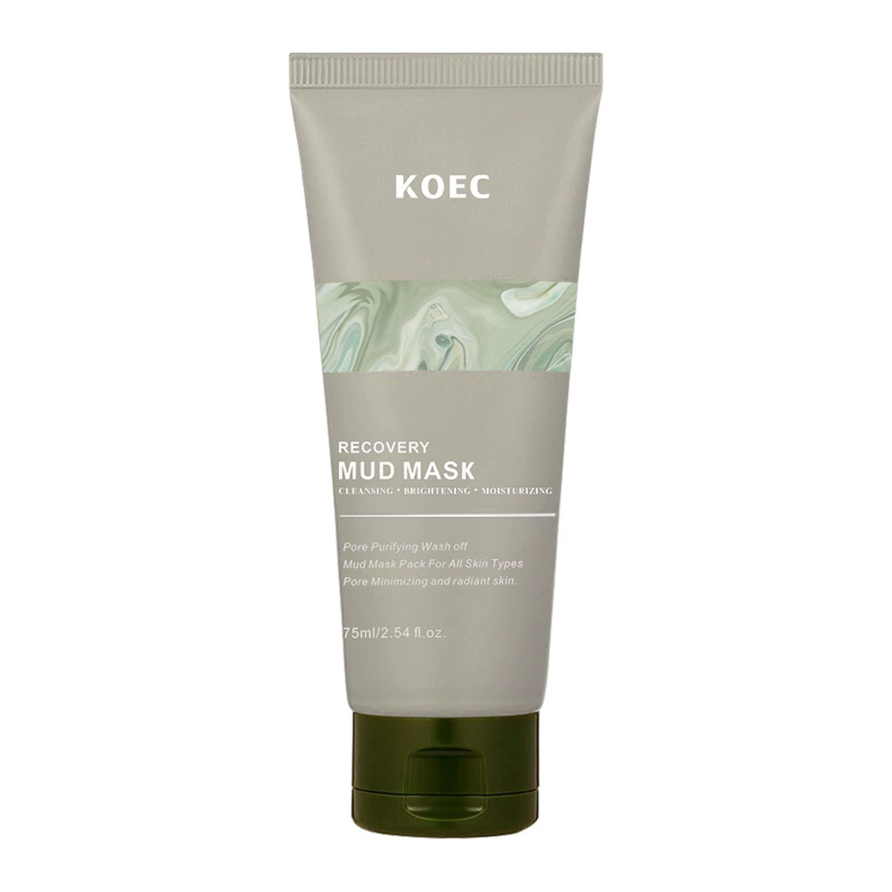 Mud Mask (KOEC) Volcanic Cleansing & Moisturizing, With Brush Options, Multi-Variant