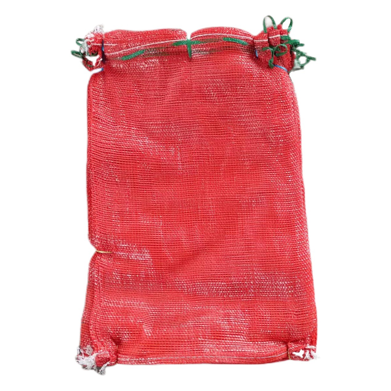 Bolsa tejida de plástico bolsa de malla de verduras y frutas bolsa de embalaje fuerte capacidad de carga no fácil de envejecimiento suministro de fábrica al por mayor