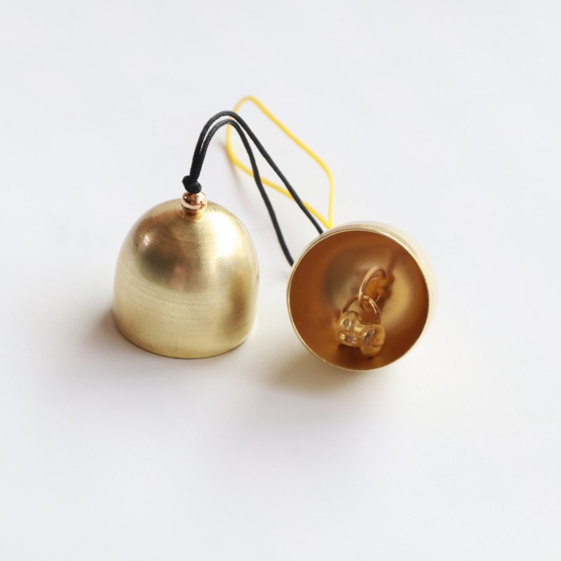 (2개) ?구리 벨 황동 풍경 차임 장식품 DIY 수제 소재 액세서리 컵 범프 벨 크리스마스 숍 도어벨
