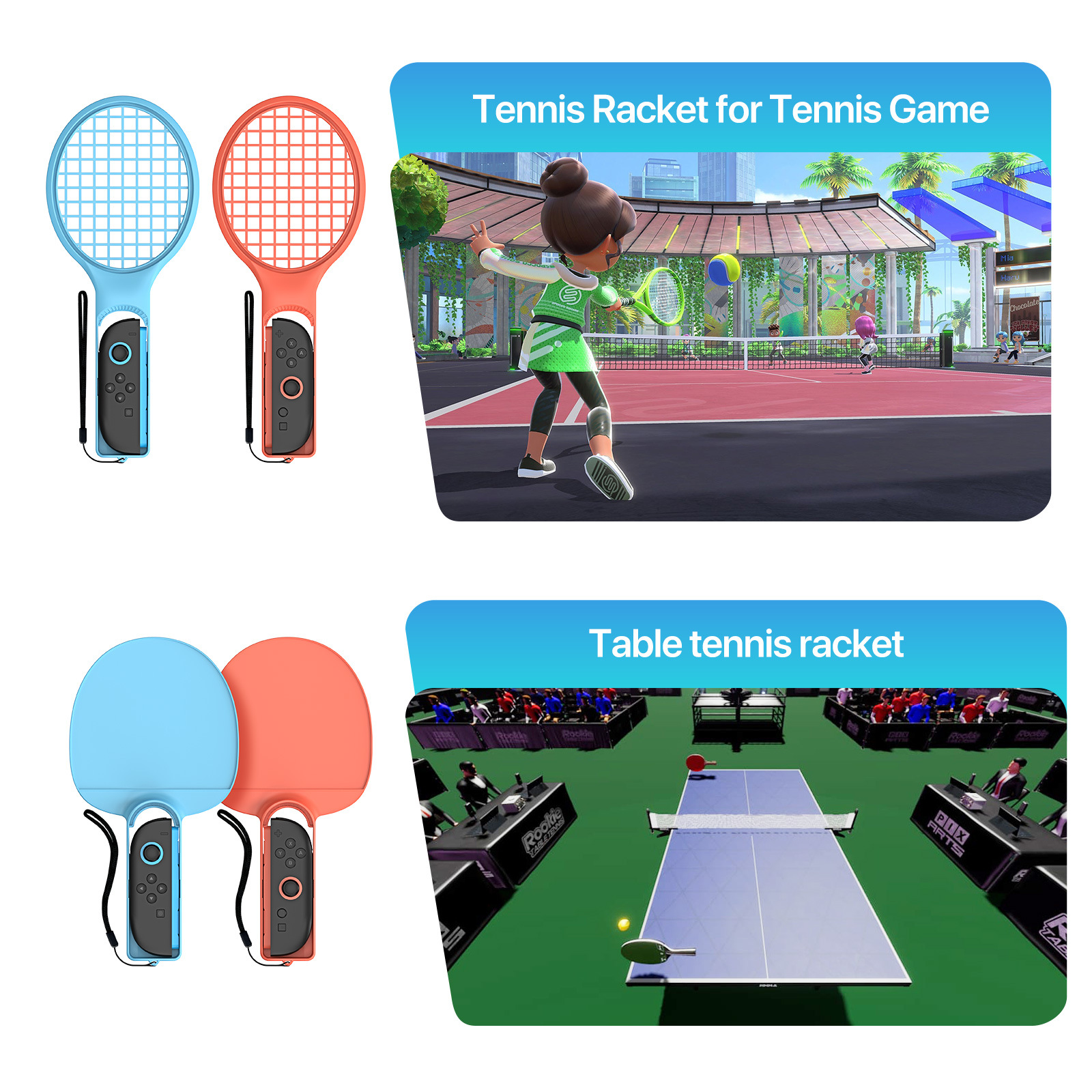 Switch2 juegos de esgrima raqueta de tenis de carreras volante conjunto de cartucho de cartucho al por mayor