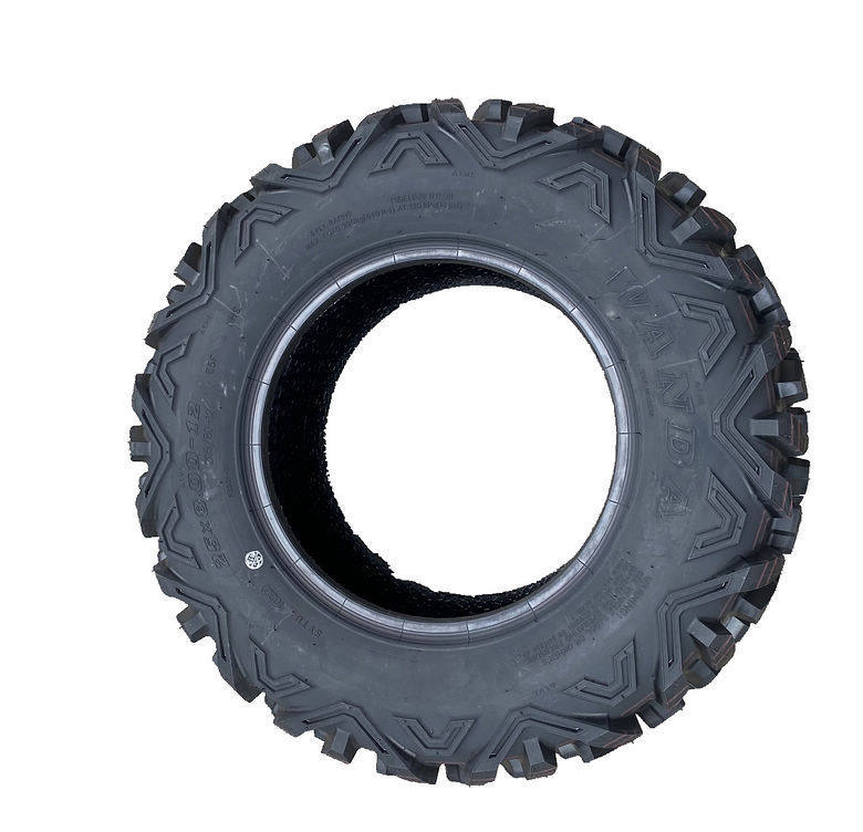 Go-Kart Accessories, Atv Tires 25X8-12 25X 10-12inch A-Pattern Wanda Brand Off-Road Tires