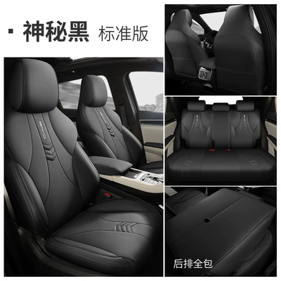 Four Seasons Pad, Special Car Seat Cover for All - mysterious-black-standard-edition-all-inclusive-lzqc-byd-song-pro
