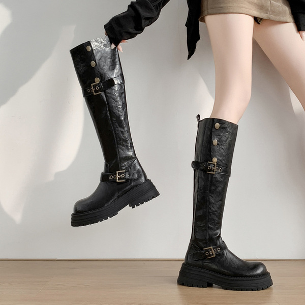 Winter high boots