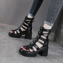 ��Ƥ�_�R��ЬŮ�ļ��¿��ɫ¶ֺ�U��͸��ָ������^��ţƤ��ѥ��