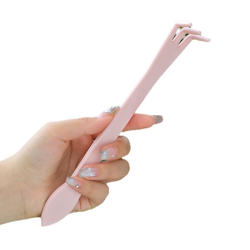 Rastrillo multifuncional especial de bonsai de doble cabeza para desherbación de suelo suelto herramienta de jardinería para plantación de maceta doméstica