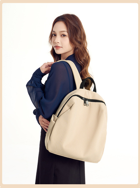 Capacious universal backpack for men and women