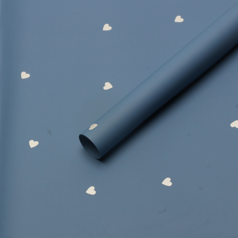 Huaxi cálido amor por el material de embalaje de ramo de flores de papel de embalaje impermeable florista material de ramo de flores