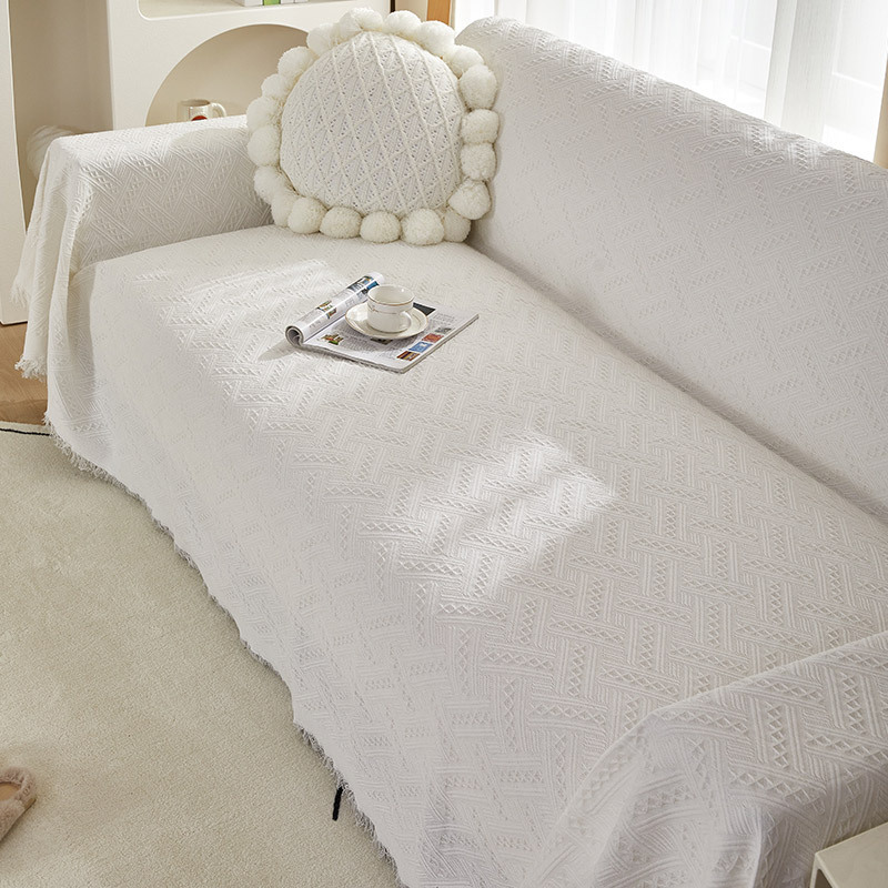 Simple moderna cubierta del sofá cubierta de tela cubierta completa universal sofá toalla cojín ins solo internet celebridad cubierta de polvo
