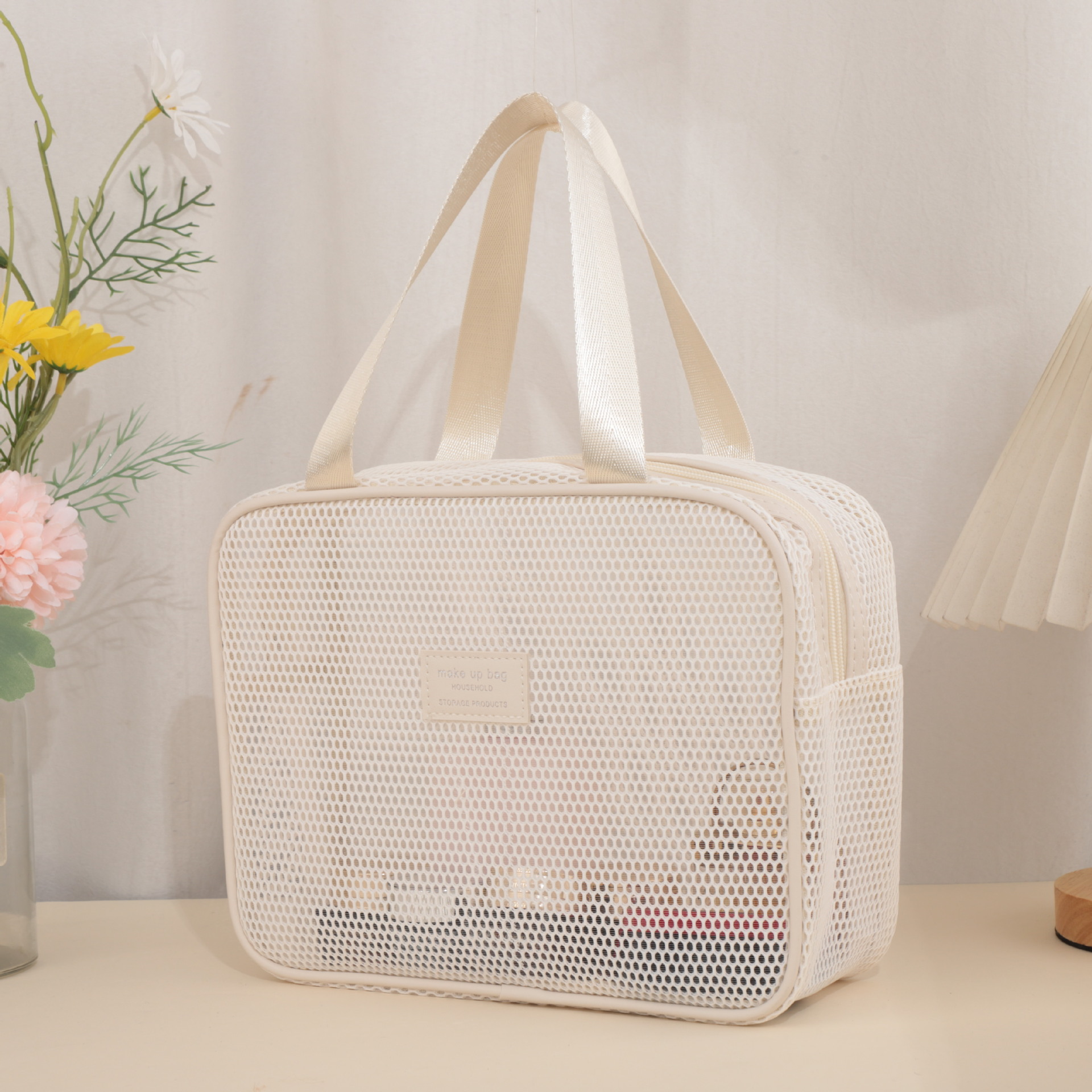 [두유화이트] 스퀘어 핸드백