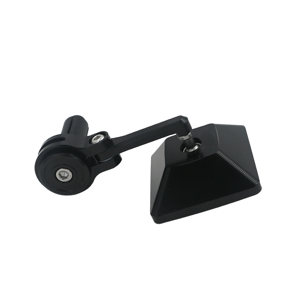 FLYQUICK transfronterizo e-commerce motocicleta cuadrado azul mango de vidrio espejo retrovisor pequeño espejo retrovisor