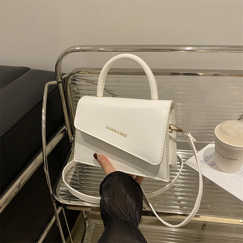 Textura bolso pequeño femenino 2024 nuevo bolso femenino popular bolso diagonal estilo minimalité estilo coreano bolso de hombro literario pequeño bolso cuadrado