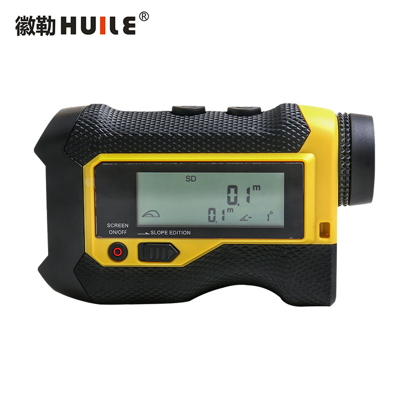 徽勒HL800手持带屏激光测距仪 望远镜多功能一体机测距测高测角