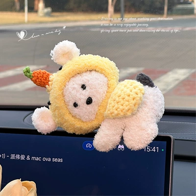 Car ornaments, Cute Cartoon Car Dashboard
