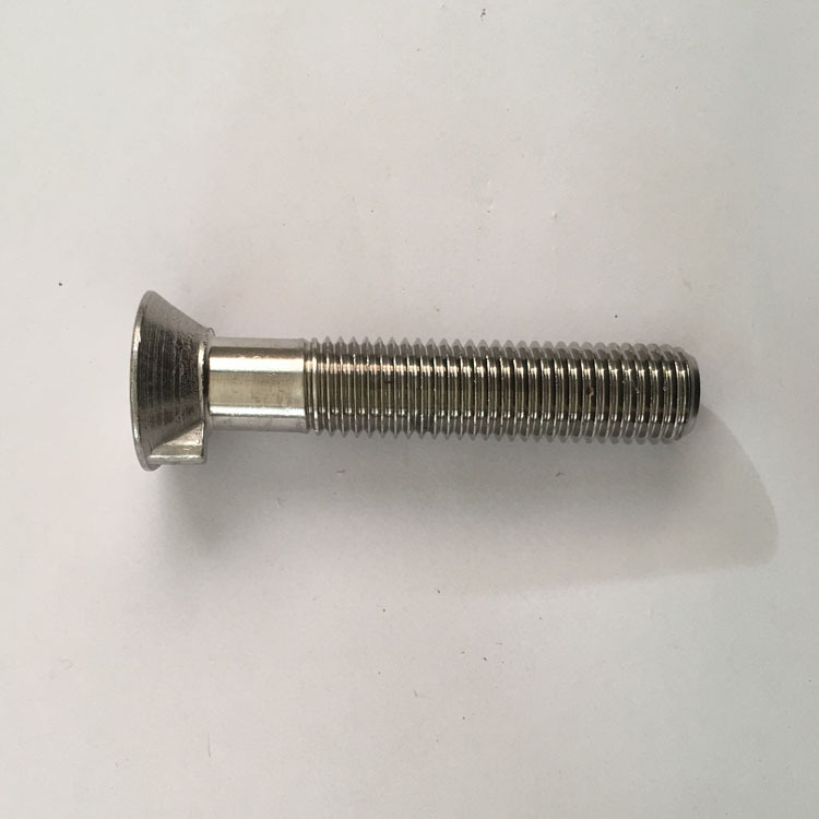 304 316L 2520不锈钢沉头螺栓 沉头内六角 沉头带榫螺丝 水泥厂用