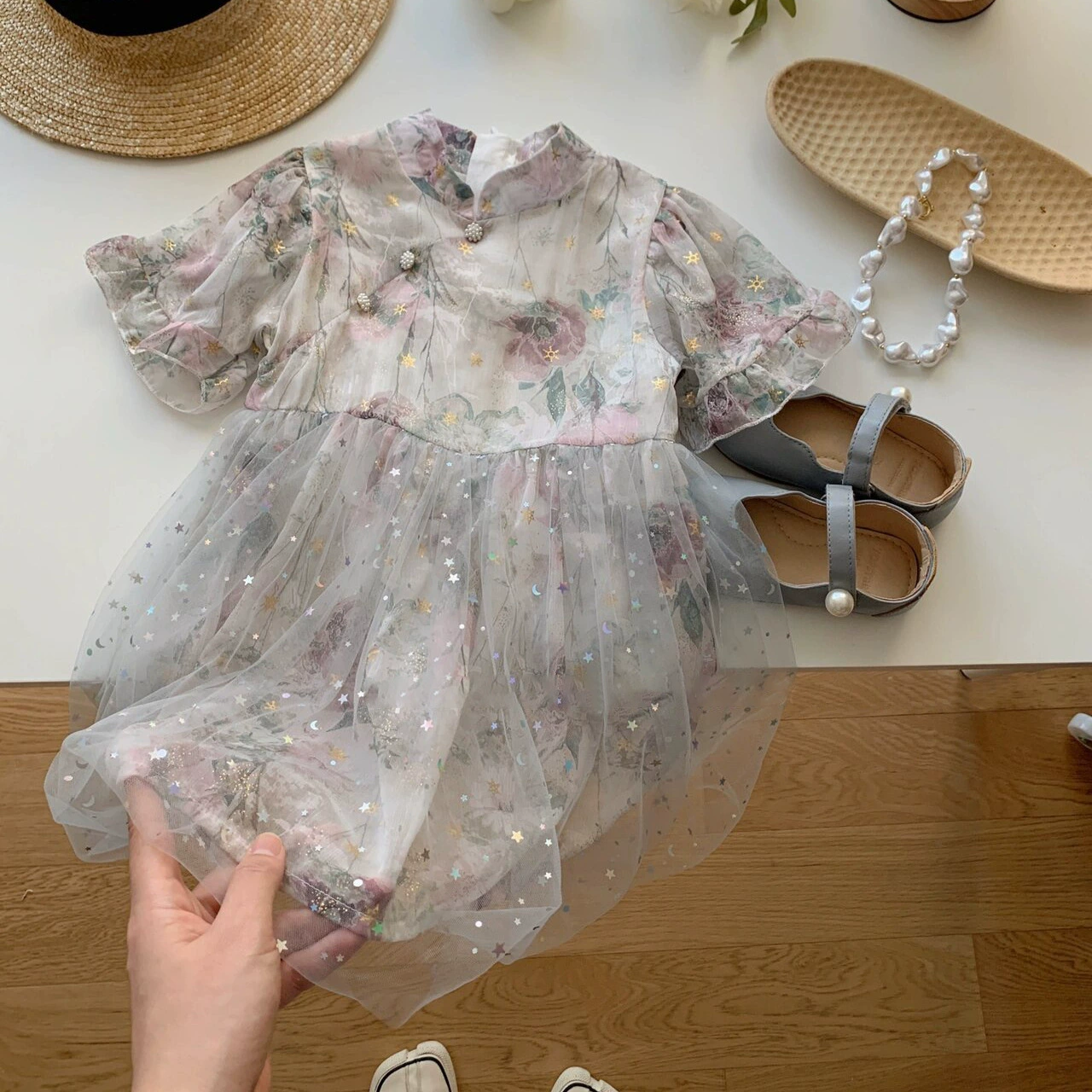 小资范 Summer cheongsam, children's clothes, wholesale