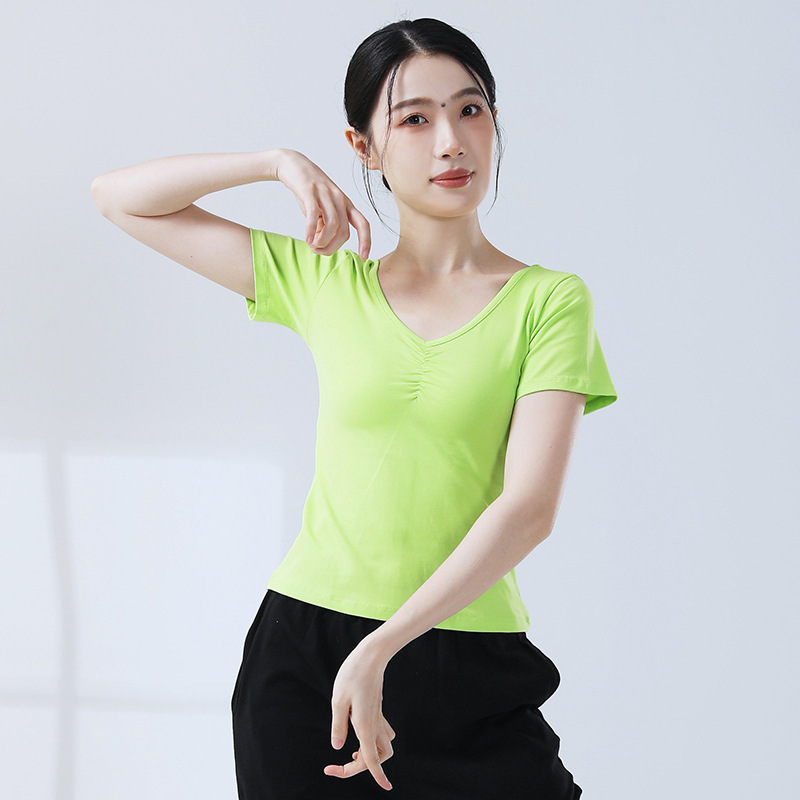 大人の形の服のダンスの練習服の女性の上着の芸考の訓練服の形のヨガ服の日常の長袖のダンス服|undefined