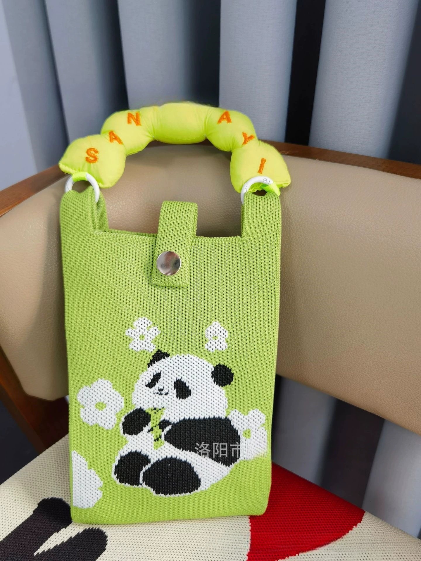 К knitted linen bag - нет, translation: Вязаная льняная сумка, набор, подарок на день рождения в ярких цветах с милыми животными и забавными рисунками
