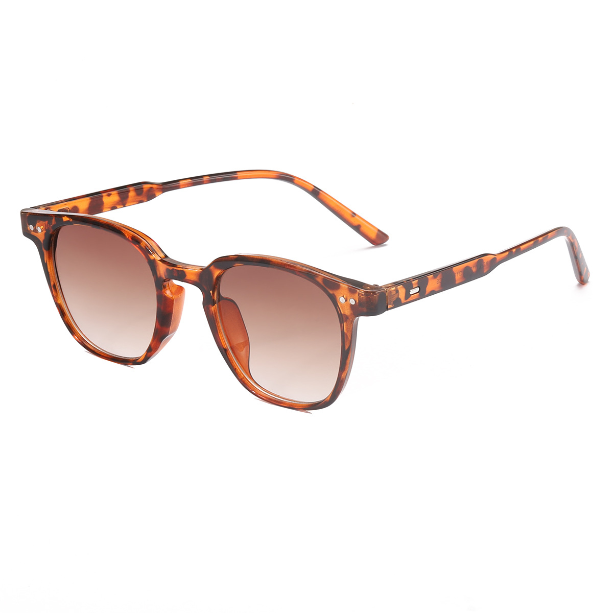 2022 nueva mi Nail Fashion Square personalizada gafas de moda color caramelo de moda al aire libre Street shot gafas de sol