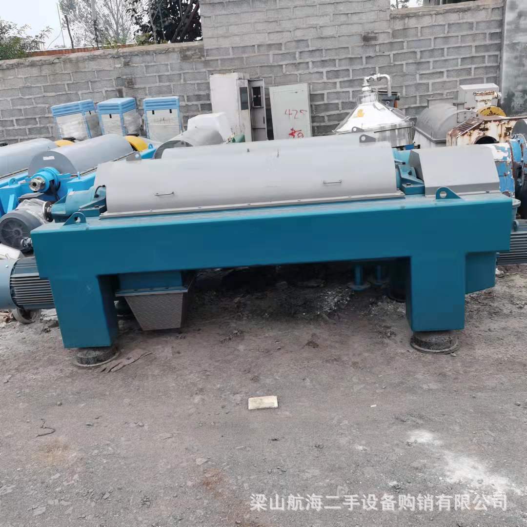 销售二手卧螺离心机 二手450型卧螺离心机 煤焦油三相卧螺离心机