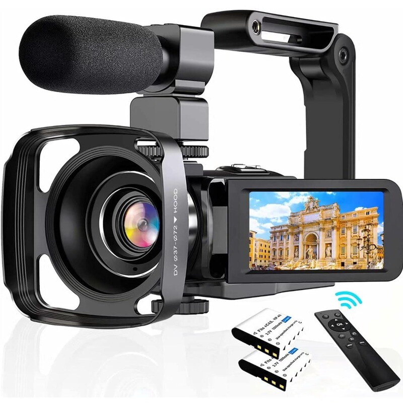 越境英語対応製品 3インチ4800万画素タッチスクリーンカメラ 超高画質1080P 301M 30M|undefined