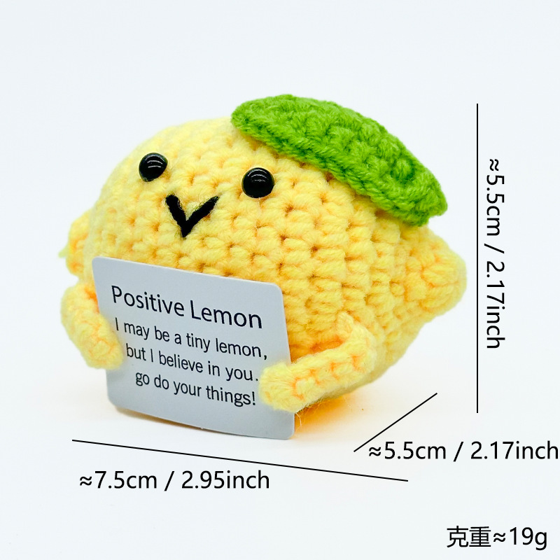 Muñeco Tejido a Mano de Felpa Decorativo para Escritorio y Regalo image 92