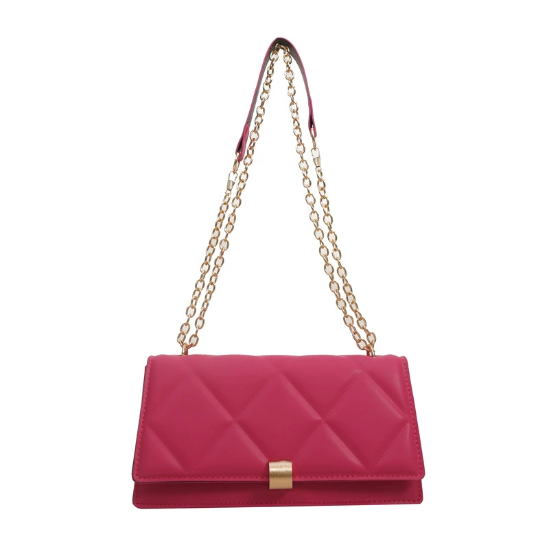 Underarm bag, shoulder bag with diamond pattern one shoulder, western style