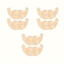 G 32993 Lace Horn Breast Lift Nipple Covers ��˿ţ����������