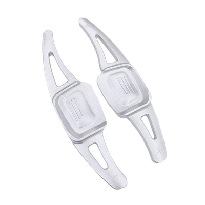 Suitable for 18-21 Golf 8 GTI MK8 Tiguan Tuang CC 23 Magotan Shift Paddle Steering Wheel Modification (Other Automotive Interior Supplies) - long-silver