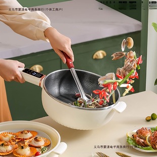 One-piece Honeycomb Household Multi-function Electric Pot Large Capacity Fried Non-stick Cooking Free Shipping