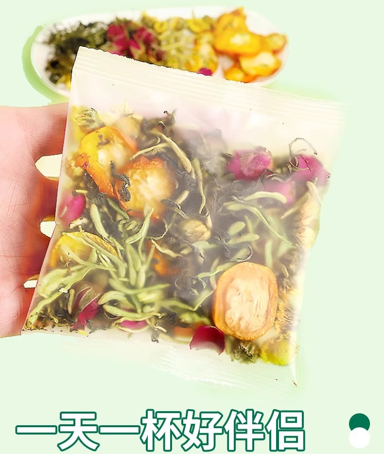 Dandelion Kumquat Tea Bags 50g Individual Sachets Traditional Herbal Infusion specifications
