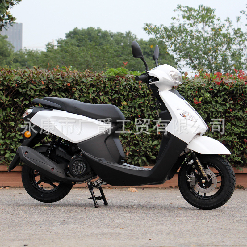 New Model Jog Scooter 125Cc Fuel-Powered Qiaoge Second-Generation Scooter Adult Two-Wheel Power-Assisted Wholesale Export