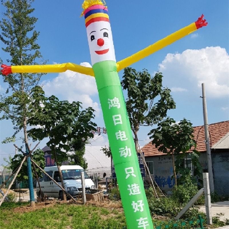 充气空中舞星招手人偶跳舞人摇摆舞蹈小卡通气模奥美气模厂