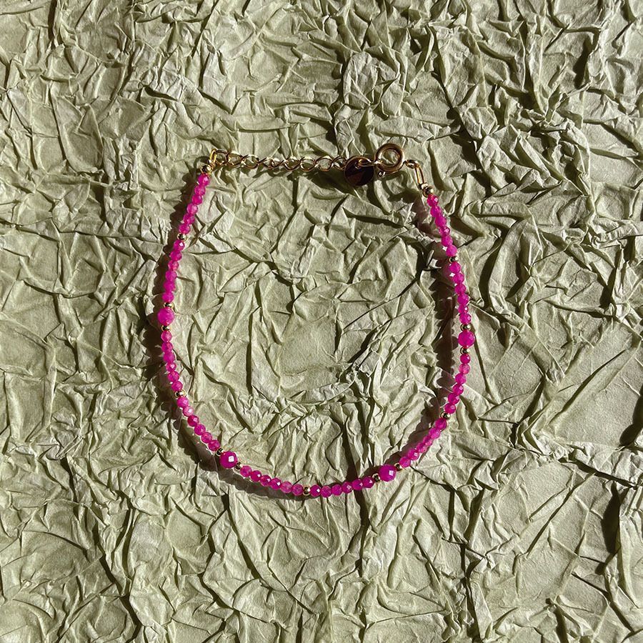 Round Pattern Wholesale Jewelry Simple Style Round Titanium Steel Beaded Choker