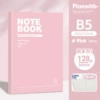 B5 horizontal line 128 sheets- (soft powder)