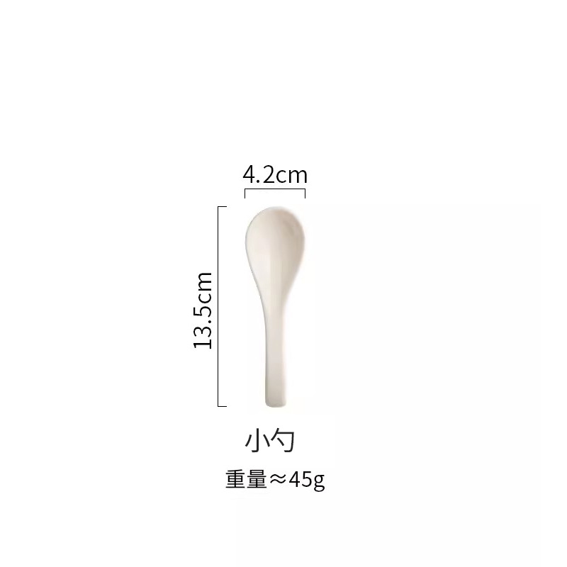 작은숟가락(유백색)-2개