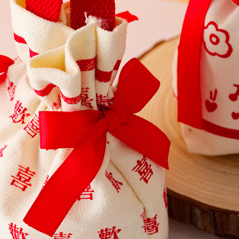 Brand linen bag