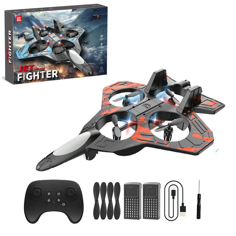 Foreign Trade Hot-Selling Drop-Shipping Stunt Hand-Thrown Glider Model Aircraft Children's Boy Toy Foam Remote Control Aircraft Drone