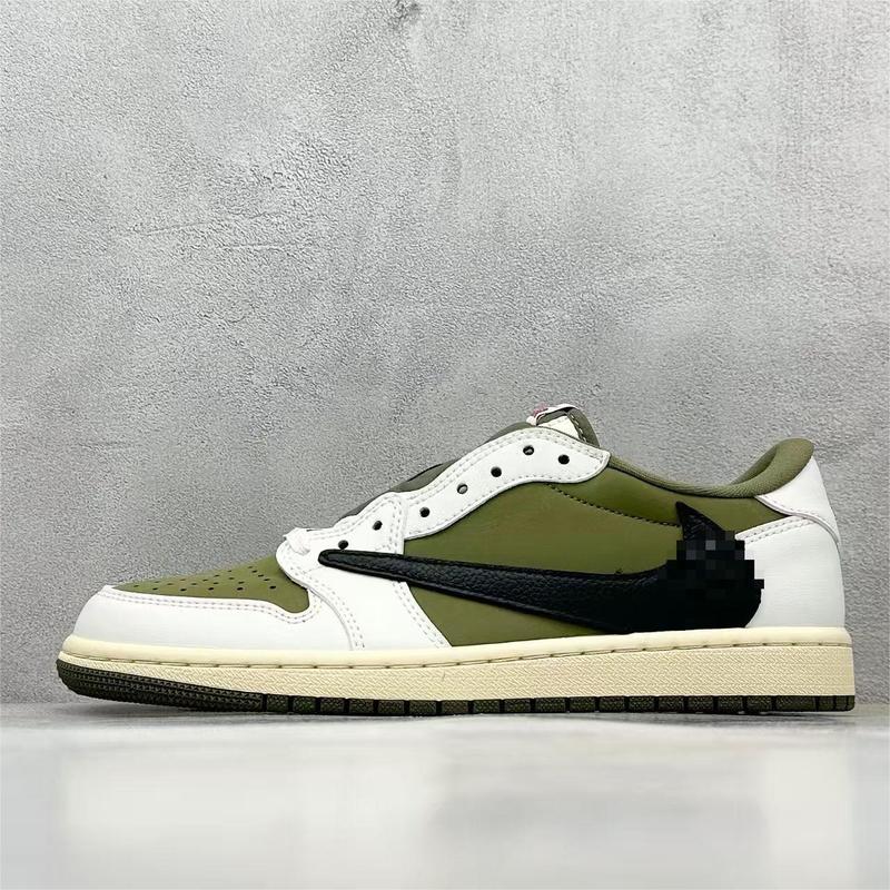莆田人気AJ1バーブTS共同ブランドカップルロートップライトニングスポーツバスケットボールシューズ男性と女性用、カジュアルで多用途なスニーカー|undefined